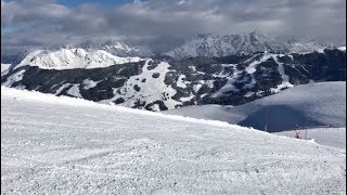 Legendäre Schattberg Nordabfahrt in Saalbach Hinterglemm [upl. by Giulio]