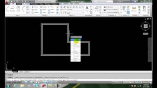 AutoCAD II 144 Changing Polyline Width [upl. by Akerahs]