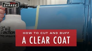 How To Cut And Buff A Clear Coat [upl. by Lletnom]