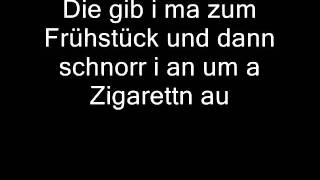 Wolfgang Ambros  De Kinettn wo i schlof Lyrics [upl. by Codd578]