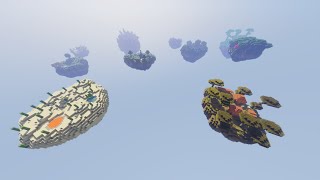 Minecraft Ultimate Sky Island 1152  Skyblock map [upl. by Oned]