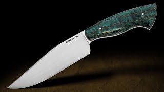 I Made An Everyday Carry Knife The Beginner Bladesmith [upl. by Zimmerman]