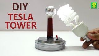 How to make Tesla Tower at home [upl. by Maurita69]