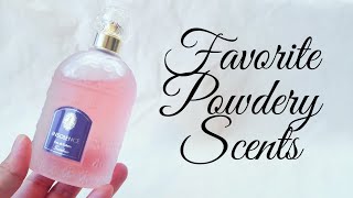 MY FAVORITE POWDERY FRAGRANCES  From My Perfume Collection [upl. by Ariew]