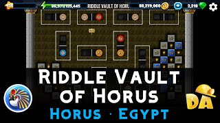 Riddle Vault of Horus  Horus 16  Diggys Adventure [upl. by Tiedeman]