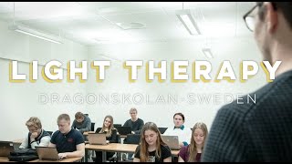 School in northern Sweden gets light therapy  Umeå Energi [upl. by Kania]