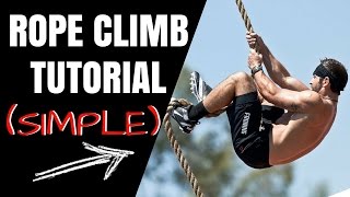 Rope Climbing Technique How To [upl. by Manard]