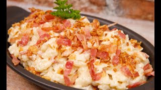 Käsespätzle osztrák sajtos nokedli [upl. by Ramunni]