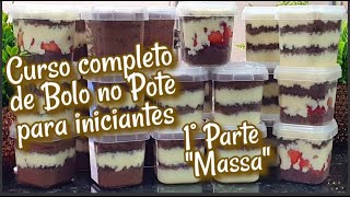 🔴 CURSO BOLO NO POTE PARA INICIANTES  VÍDEO 1 quotMASSAquot [upl. by Porush318]