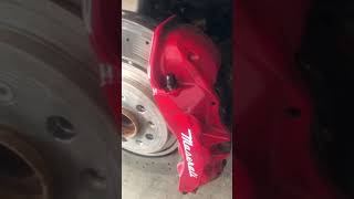 Replacing Maserati Ghibli SSQ4 Brakes AND Rotors [upl. by Krenek]