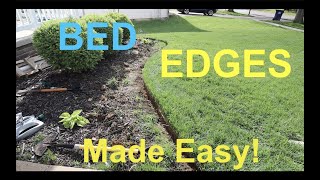 CLEAN EDGES using ONE simple tool  Edge Beds like a PRO [upl. by Karil284]