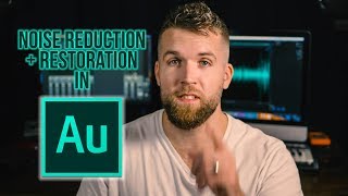 Noise Reduction and Restoration  Adobe Audition Tutorial [upl. by Ert]