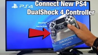 How to Connect New PS4 DualShock 4 Controller [upl. by Earej815]