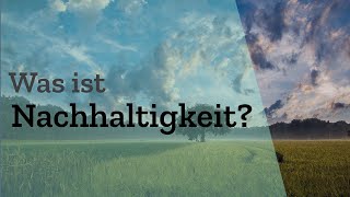 Was ist Nachhaltigkeit ⛰ Definition der Nachhaltigkeit 🏡 Bedeutung nachhaltig Leben  Erklärung [upl. by Ainuj547]