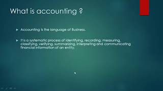 Casharka 1aad  What is Accounting  Chapter 1 Financial Acc1 [upl. by Notniw501]