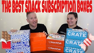 Which Snack Subscription Box Should You Try Whats the Best Snack Box Snack Box Comparison [upl. by Warila145]