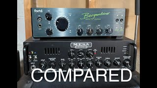 Bergantino fortéMesa Subway WD800 Comparison [upl. by Moe9]