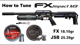 LEARN the M3 in 5 MINUTES FX Impact M3 Tuning Guide plus JSBFX 181gr amp 2539gr Tunes [upl. by Akeenahs]