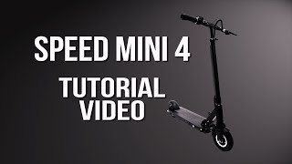 MOBOT SPEED MINI 4 Electric Scooter  Tutorial [upl. by Ajna690]