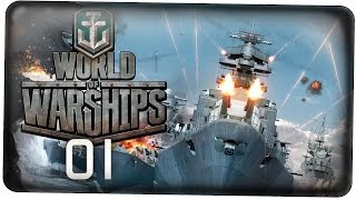 Schiffe versenken  World of Warships 01 German Deutsch Lets Play [upl. by Adnuhsed215]