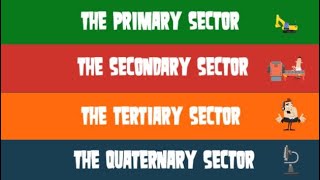 The Economic sectors  the sectors of the economy [upl. by Small773]