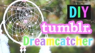 DIY Tumblr Dreamcatcher Tutorial How To Make A Dreamcatcher [upl. by Gala]