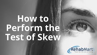 How to Perform the Test of Skew for Vertigo [upl. by Bettencourt18]