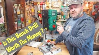 Parkside  Scheppach DP60 Electronic Bench Drill Review [upl. by Ynnahc]