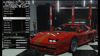 GTA 5 DLC Vehicle Customization Grotti Cheetah Classic [upl. by Conn]