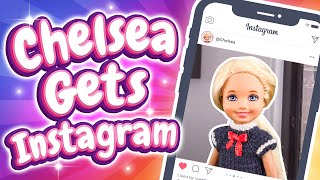 Barbie  Chelsea Gets Instagram  Ep283 [upl. by Ynoble]