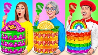 Me vs Grandma Cooking Challenge  Kitchen War by Multi DO Challenge [upl. by Tica]