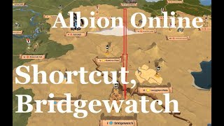 Albion Online  Caerleon to Bridgewatch fast almost safely [upl. by Acinonrev]