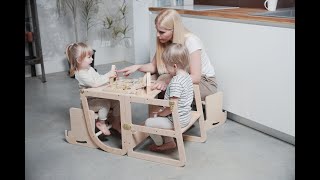 Introducing the 12in1 Transformable Learning Tower The Ultimate Solution for Growing Kids [upl. by Georas]