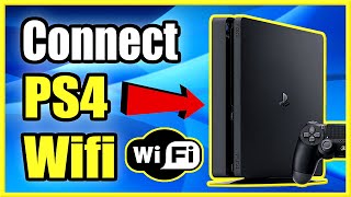 How to Setup and Connect PS4 to Wifi Network Easy Method [upl. by Ahsahtan282]