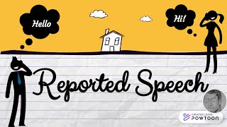 Grammar Introduction to Reported Speech [upl. by Nort]