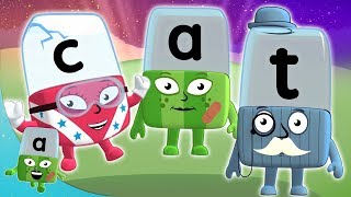 Alphablocks  3 Letter Words  Learn to Read  Phonics for Kids  Learning Blocks [upl. by Ferro162]