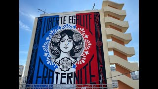 The Liberté  Marianne Pleure  Shepard Fairey Obey [upl. by Aihtiekal]