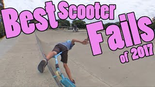 SCOOTER FAIL COMPILATION 2017 [upl. by Dew]