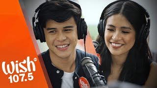 Gabbi Garcia and Khalil Ramos perform quotPagtinginquot LIVE on Wish 1075 Bus [upl. by Llevart]