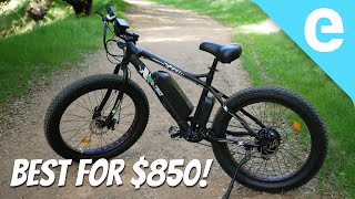 Ecotric 500W fat tire ebike review 850 and not bad [upl. by Ahtiekahs]