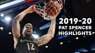 Pat Spencer 201920 Highlights  Northwestern Basketball [upl. by Yanahs]