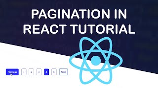 ReactJS Pagination Tutorial using React Hooks [upl. by Esila]