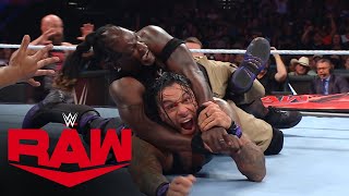 RTruth vs Damian Priest Raw highlights March 11 2024 [upl. by Bowers]