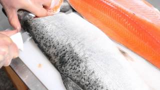 How to fillet a Salmon [upl. by Pavlov542]