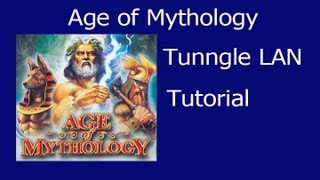 How To Play Age of Mythology LAN Online Tutorial Tunngle Optional [upl. by Burkitt]