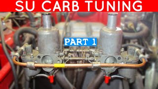 SU Carburettor Tuning  Part 1  Roundtail Restoration [upl. by Malloch]