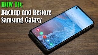 How to Backup and Restore your Samsung Smartphone Contacts Messages Settings etc [upl. by Leif637]