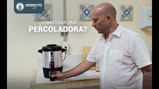 Tutorial Percoladora  Momoto Café [upl. by Aibar]