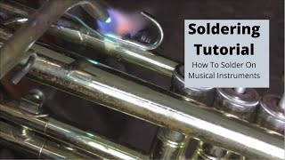 Soldering On Musical Instruments Tutorial [upl. by Barabbas]