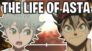 The Life Of Asta Black Clover [upl. by Auqenat169]